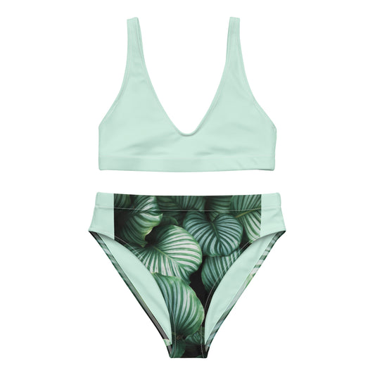 "Livin" Recycled High-Waisted Bikini